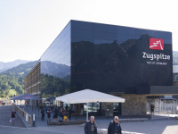 neuer Bahnhof der Zugspitzbahn